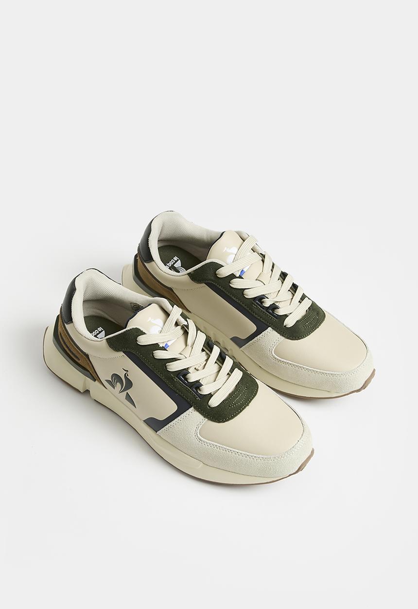 Le Coq Sportif - Riviera m - tan/olive/black