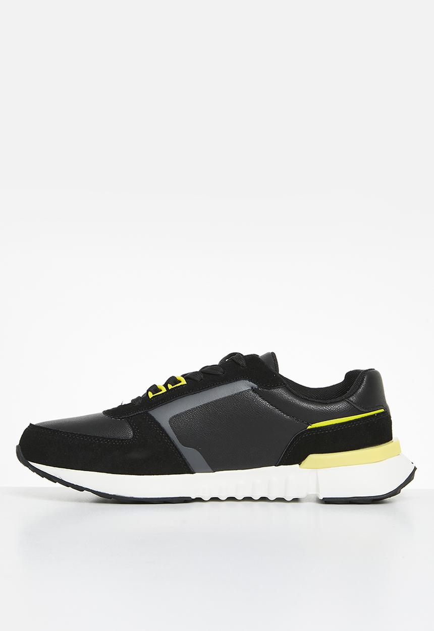 Le Coq Sportif - Riviera m - black/charcoal/celery
