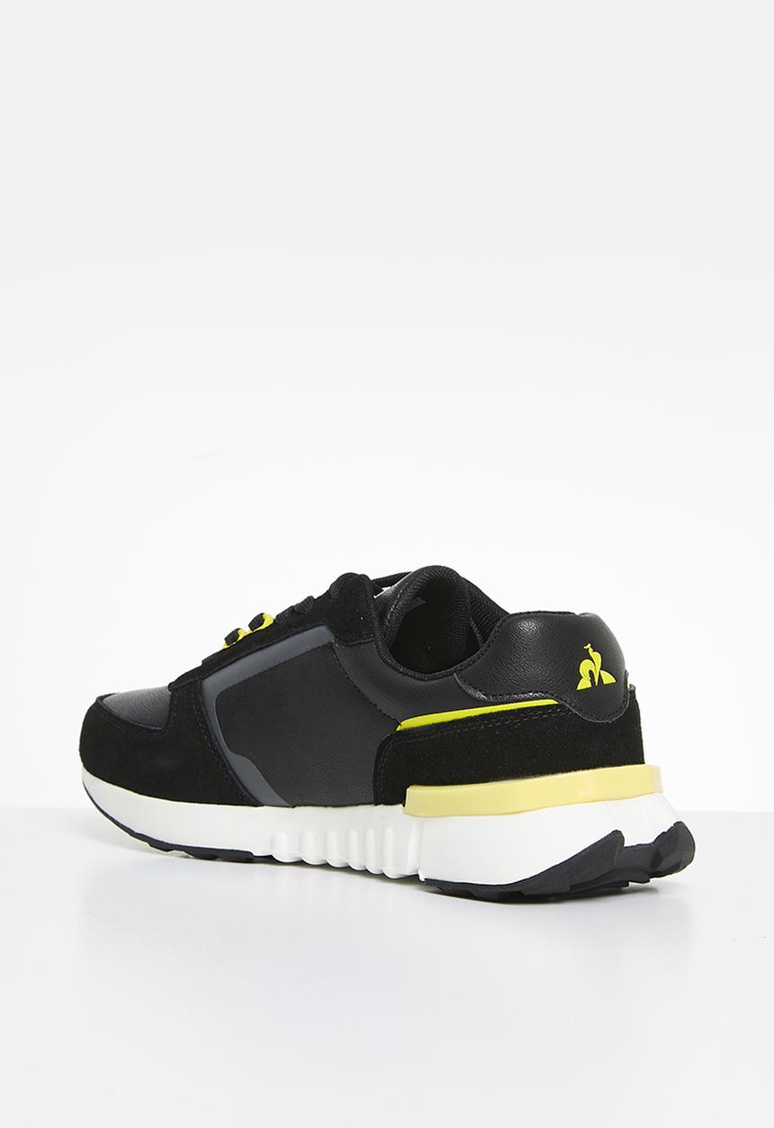 Le Coq Sportif - Riviera m - black/charcoal/celery