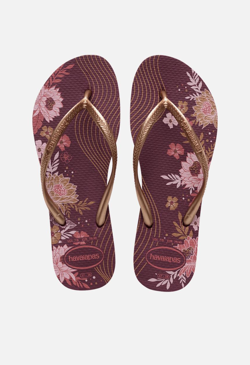 Havaianas - Slim organic - purple soil