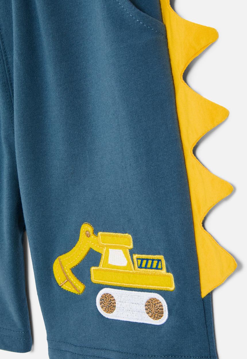 Pop Candy - Shorts - blue & yellow