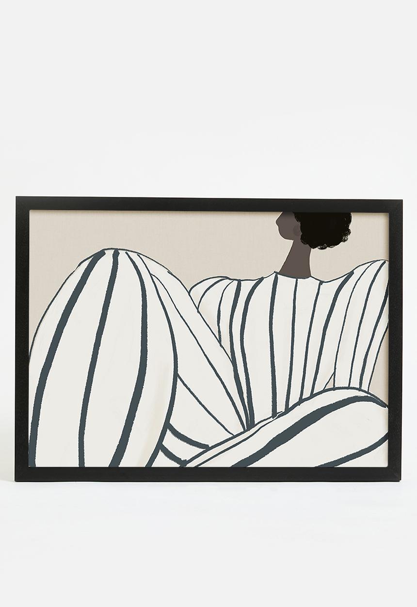 MJ Design Studio - Modern Abstract Women Wall Art