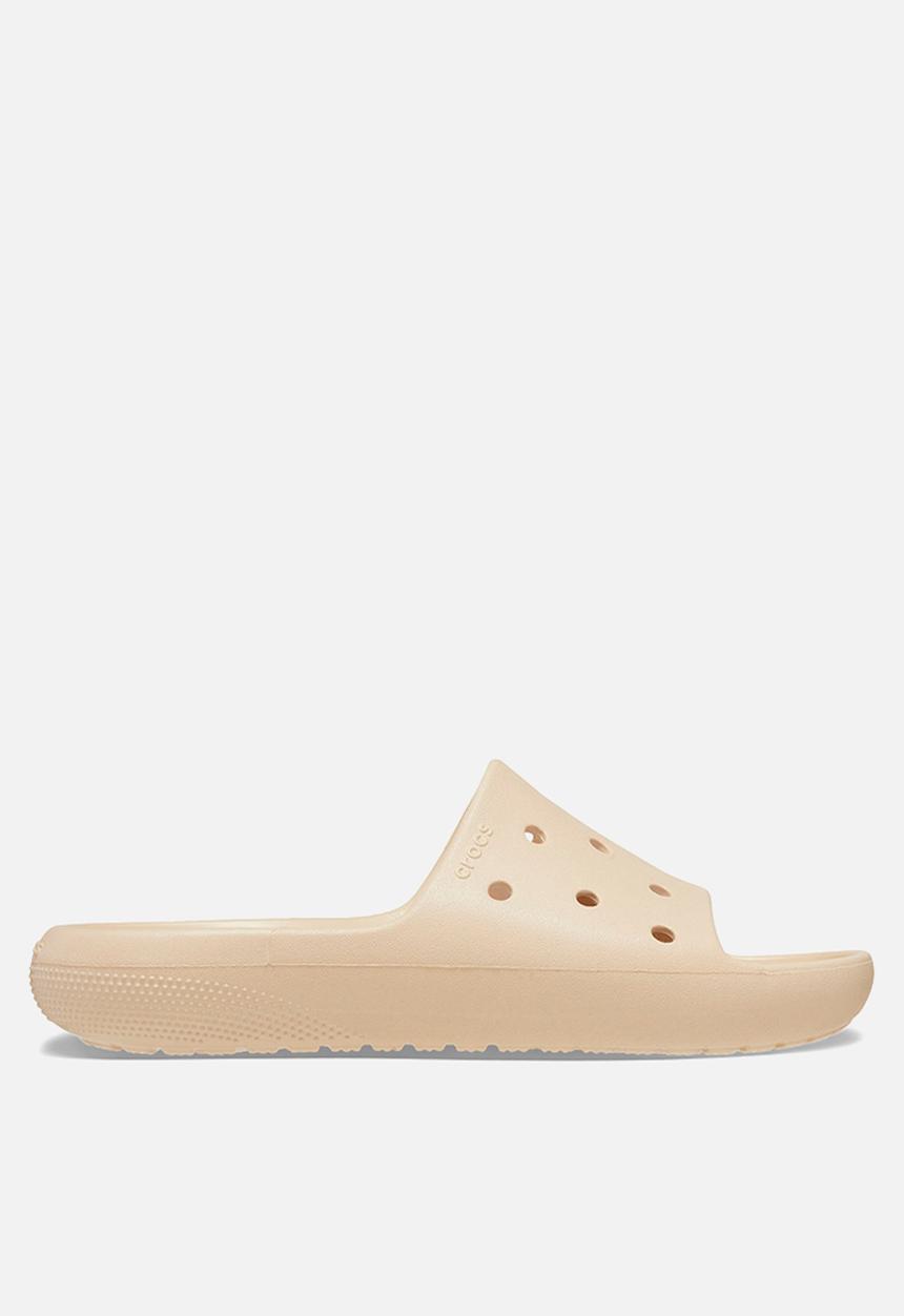 Crocs - Classic crocs slide sandal - shitake1