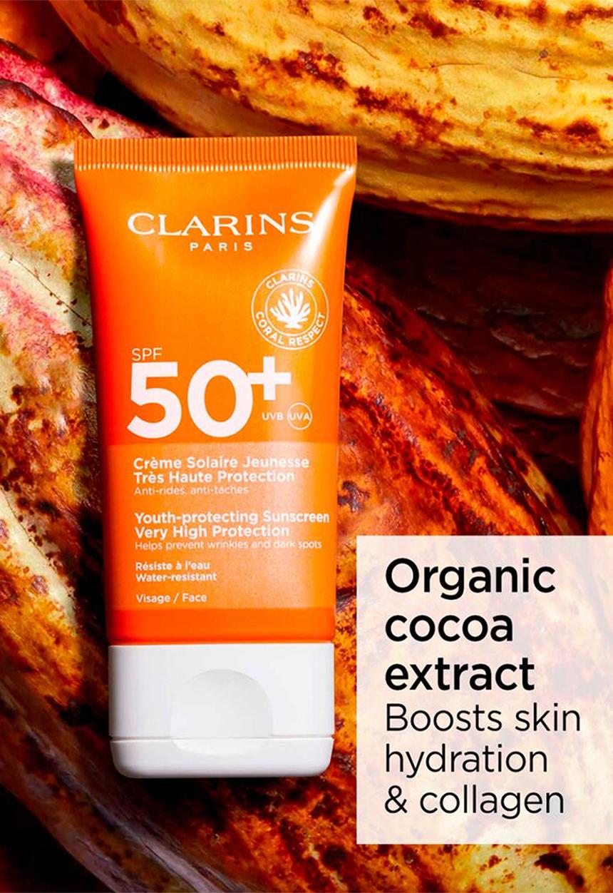 Clarins - Youth-protecting Sunscreen Very High Protection SPF50+