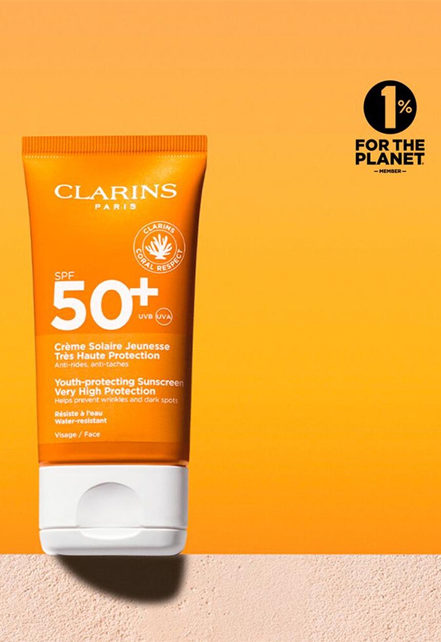 Clarins - Youth-protecting Sunscreen Very High Protection SPF50+