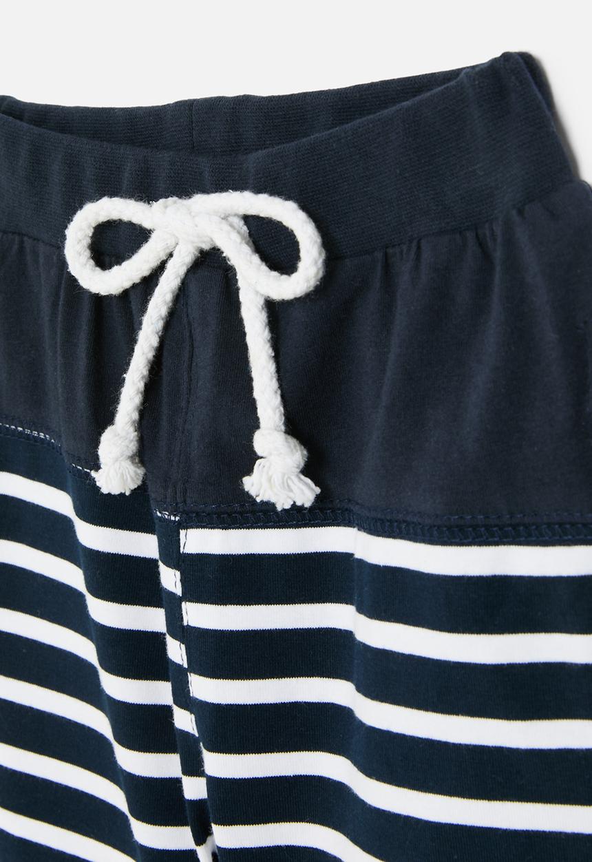 Pop Candy - Striped boards shorts - dark blue