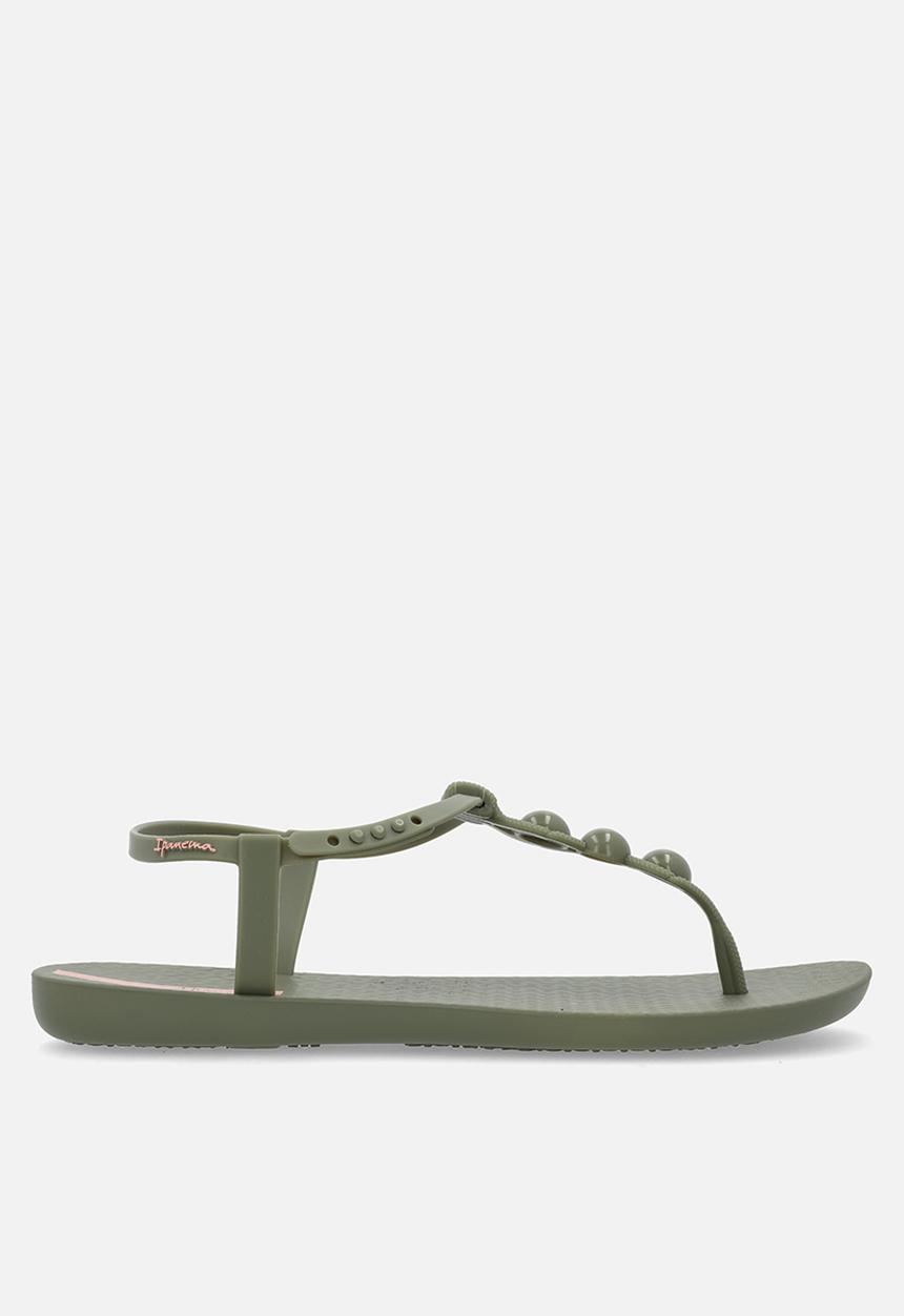 Ipanema - Class conecta hooped beads thong - green