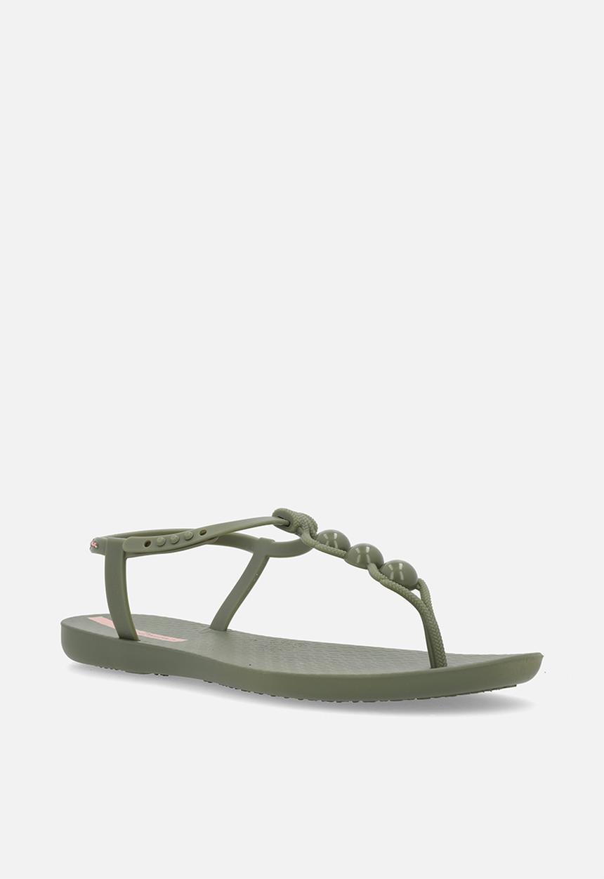 Ipanema - Class conecta hooped beads thong - green