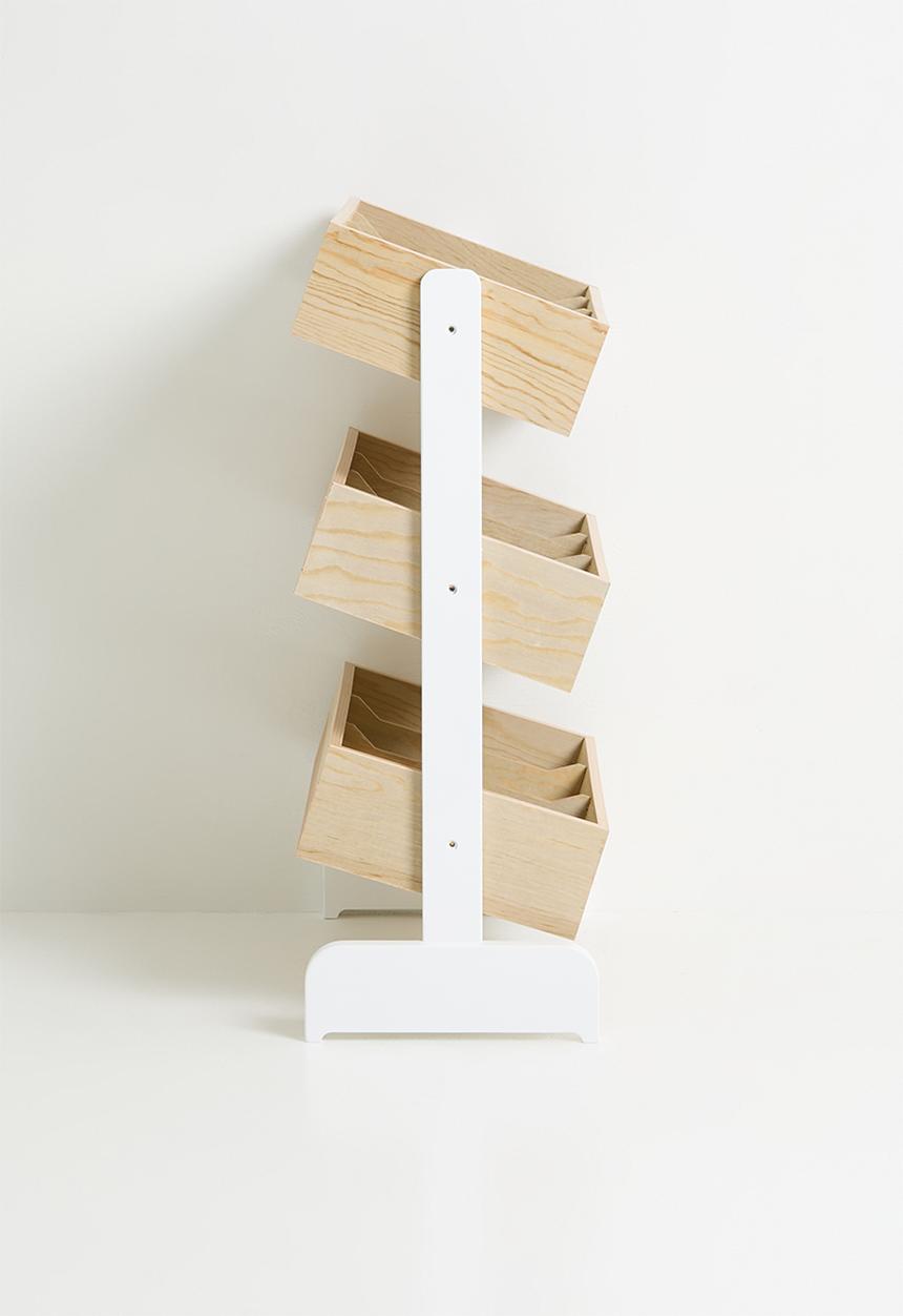 Sixth Floor - Riya toy box - natural & white