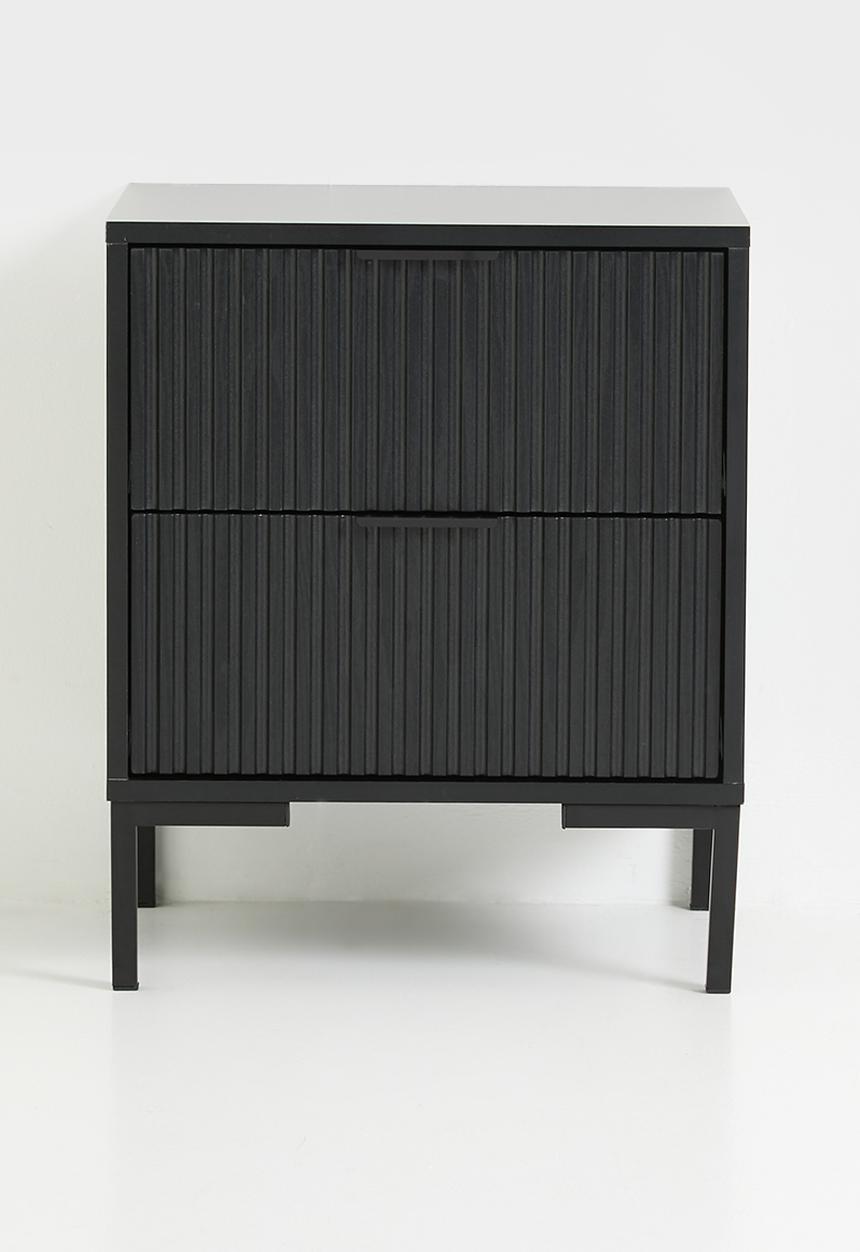 Me&Co - Destiny bedside table -black