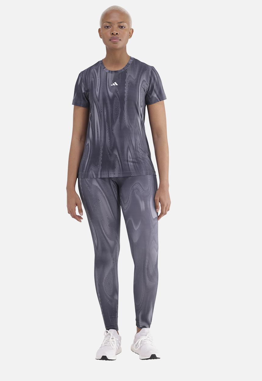 adidas Performance - Tr-Es Crew T Aop  W - Glory Grey