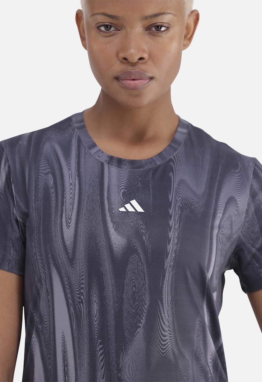 adidas Performance - Tr-Es Crew T Aop  W - Glory Grey