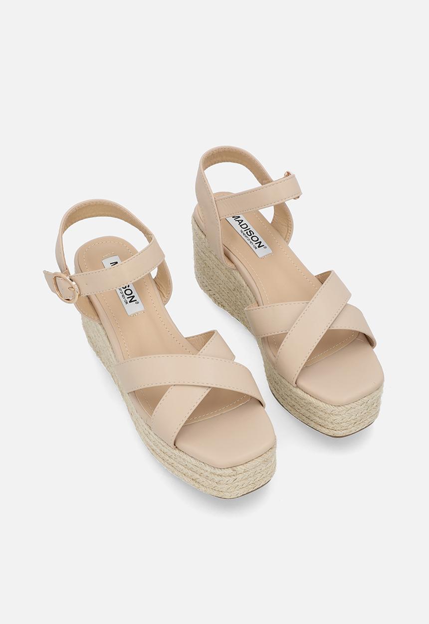 Madison® - Libby espadrille wedge - neutral