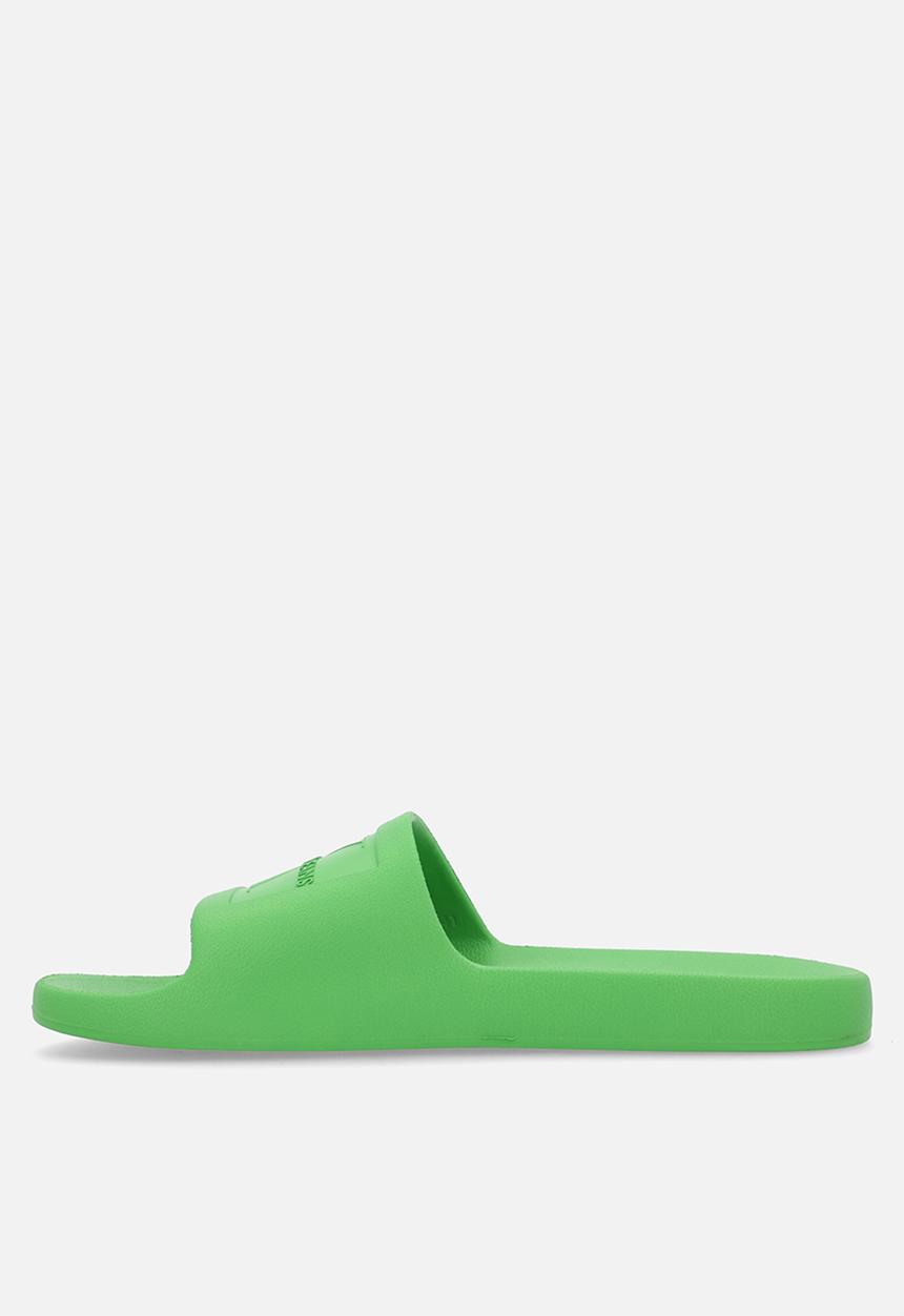 Calvin Klein - Slide monogram debossed - classic green