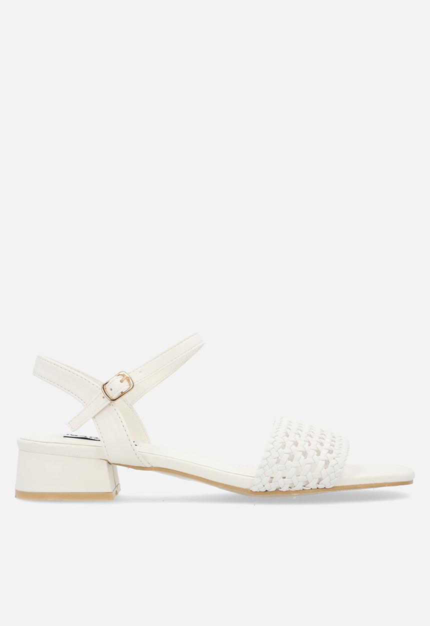 Madison® - Georgia block heel - white