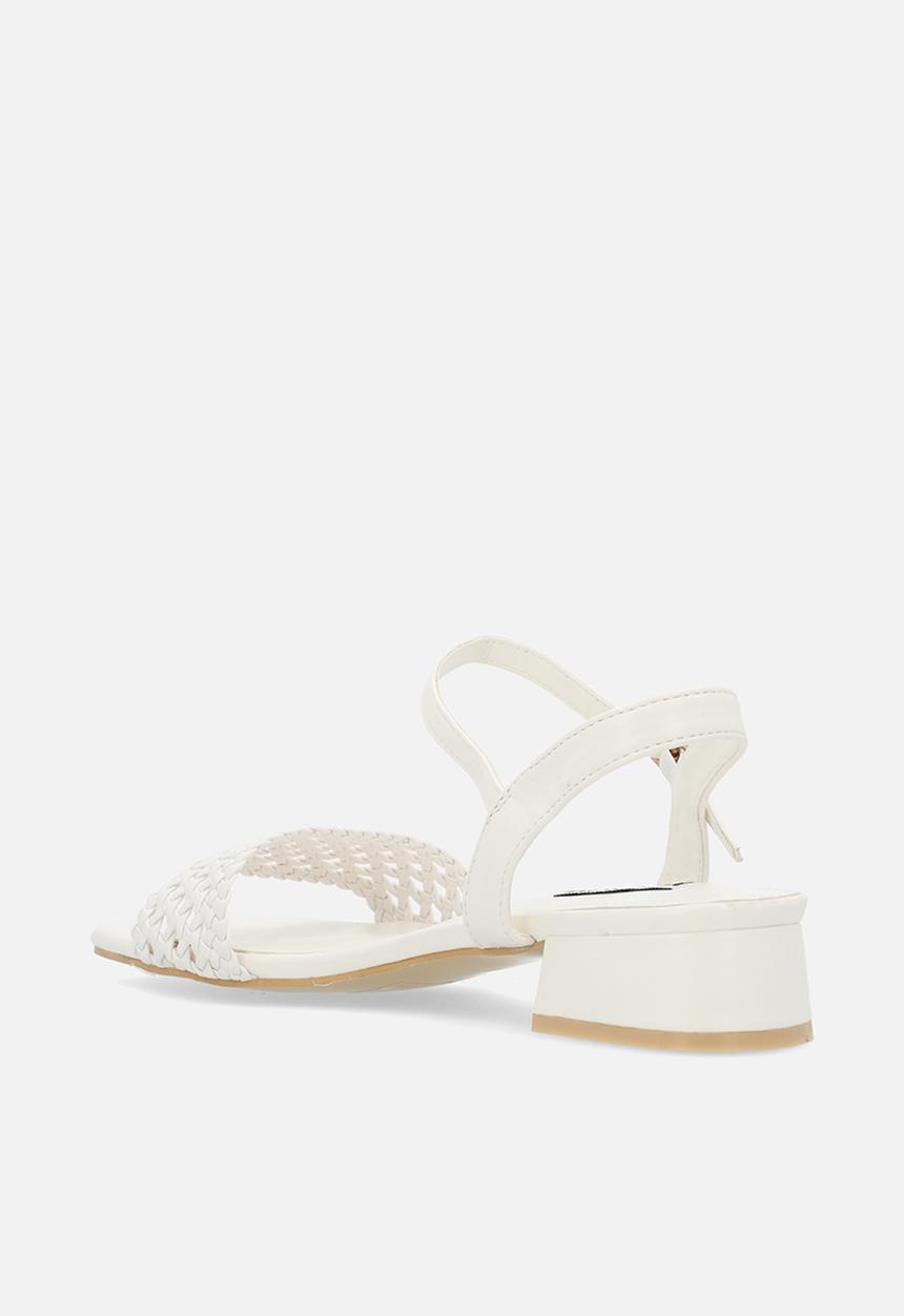 Madison® - Georgia block heel - white
