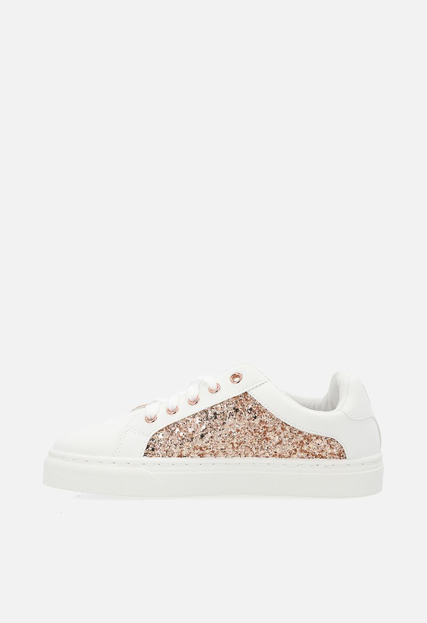 Pierre Cardin - Taylor Girls Glitter Sneaker - White