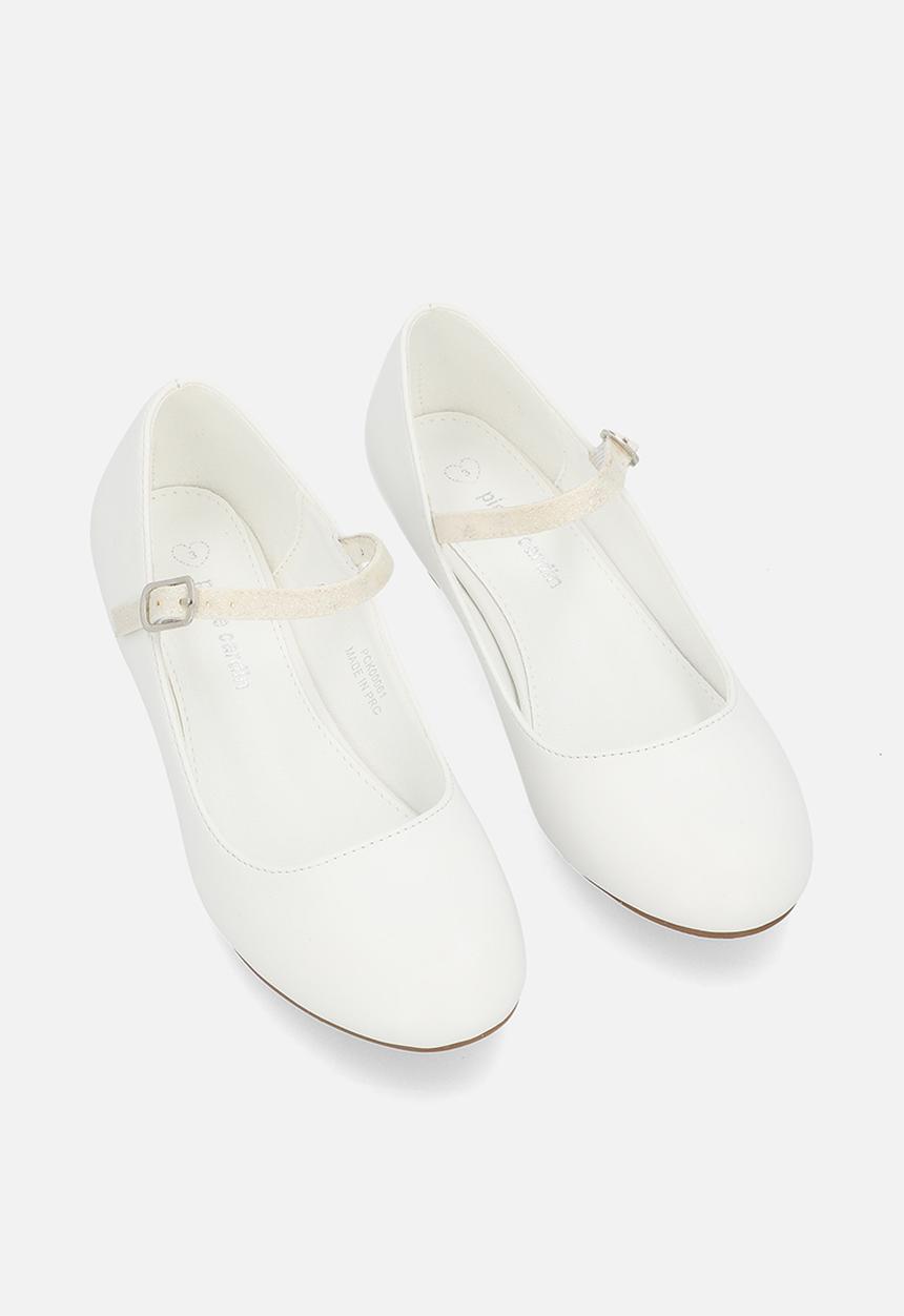 Pierre Cardin - Stella Girls Glitter High Heel - White
