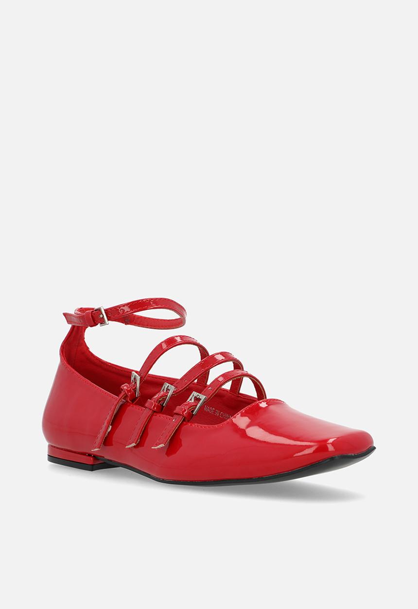 Public Desire - Sherry wf mary jane - red