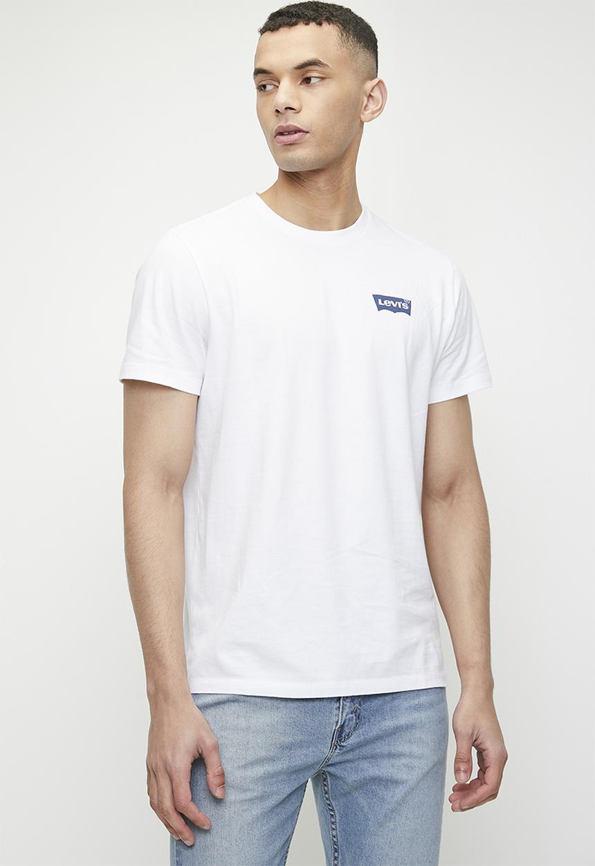Levi’s® - Graphic crewneck tee za - bw bandana white