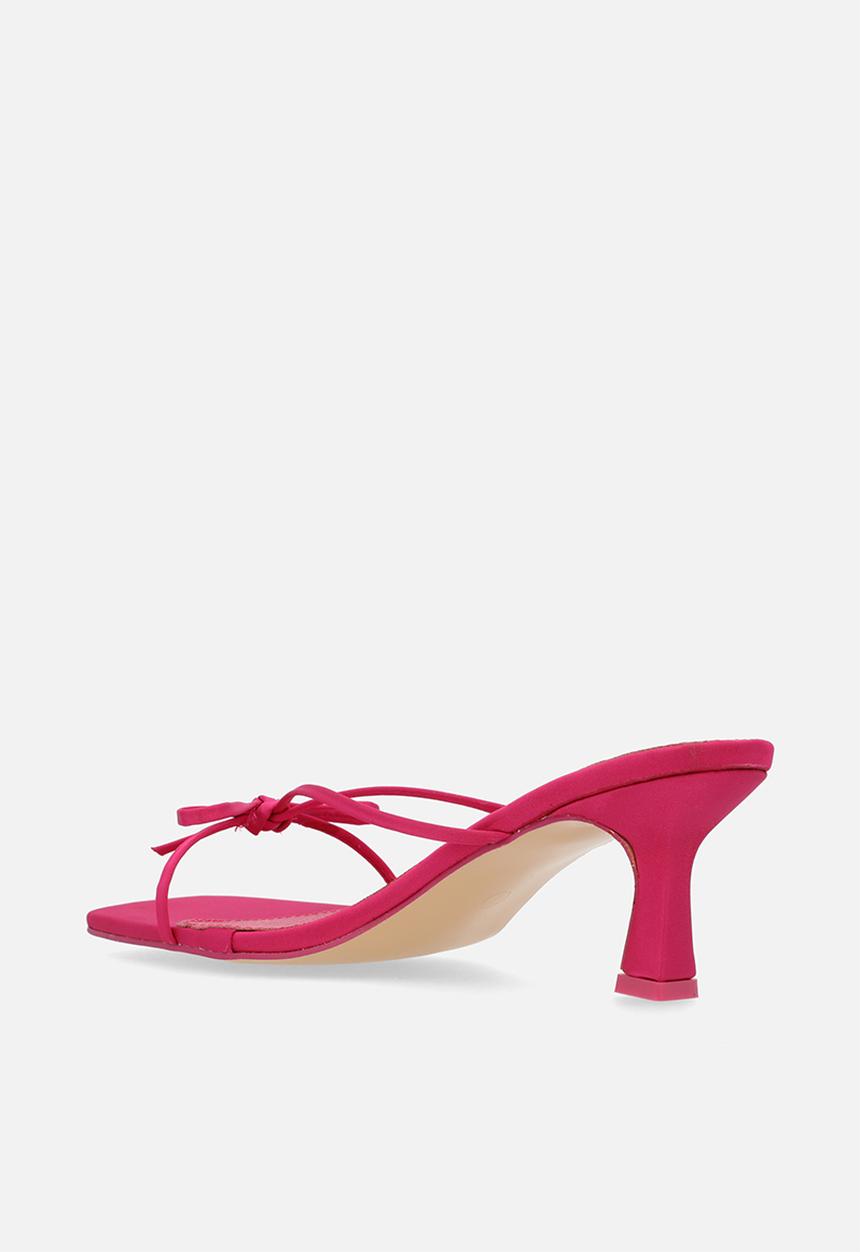 Public Desire - Cindy mule heel - hot pink