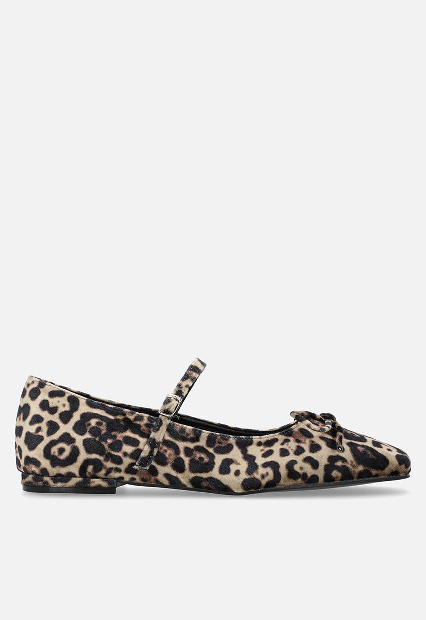Public Desire - Kandi WF pump - leopard velvet