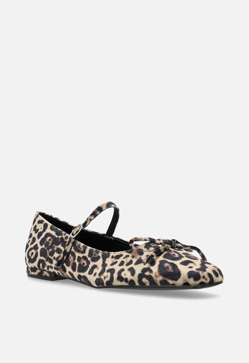 Public Desire - Kandi WF pump - leopard velvet