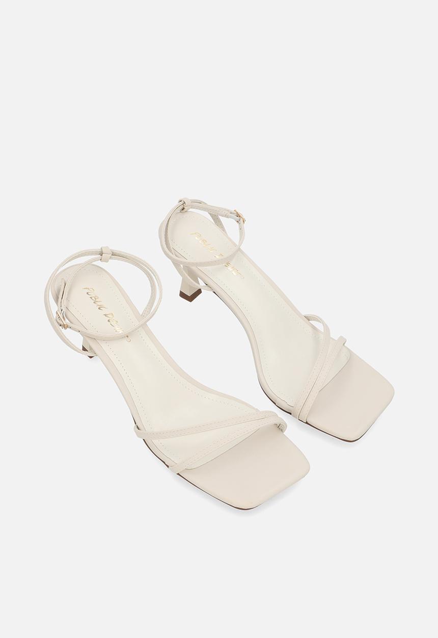 Public Desire - Kendra midi heel - cream