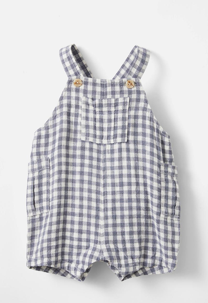 Cotton On - Eddy shortall - steel/gingham