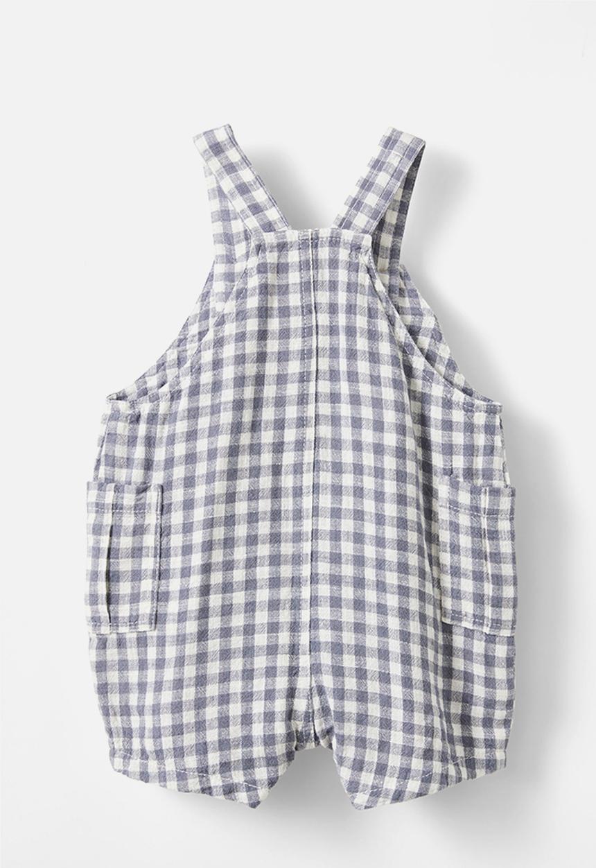 Cotton On - Eddy shortall - steel/gingham