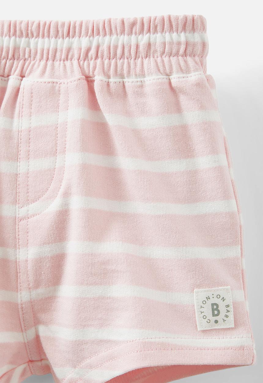 Cotton On - Frankie short - ballerina/vanilla riley stripe
