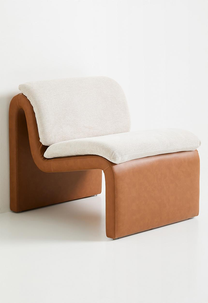 Sixth Floor - Sierra occasional chair-neutral