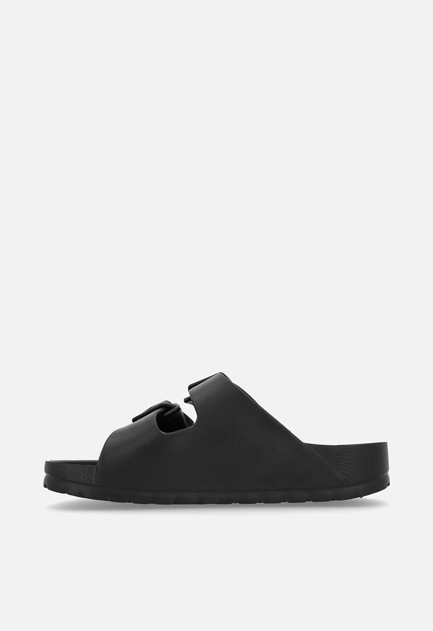 Pop Candy - Twin bucke slides-black