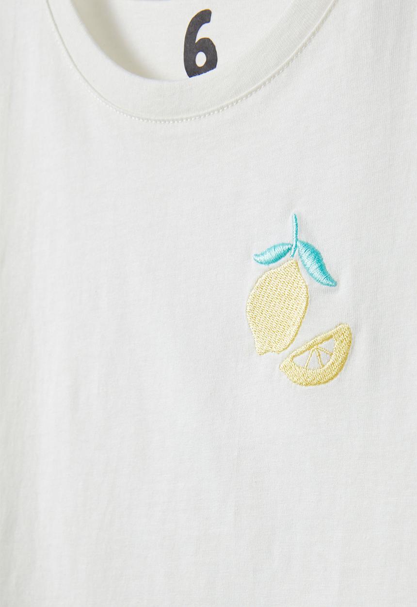 Cotton On - Poppy short sleeve print tee - vanilla/lemons