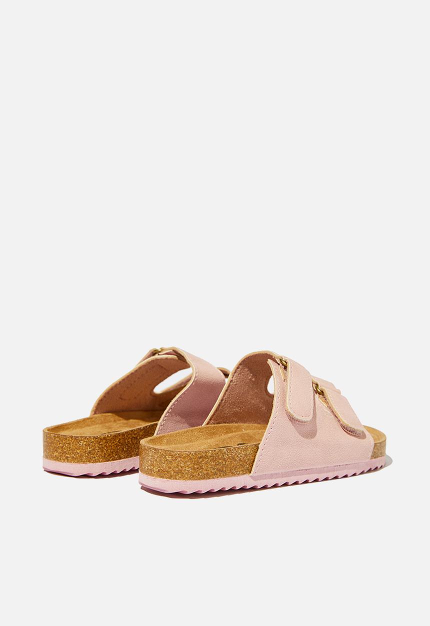 Cotton On - Frankie double strap slide - blush pink