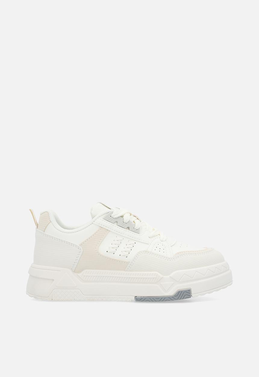 Pop Candy - Lace up sneakers-white