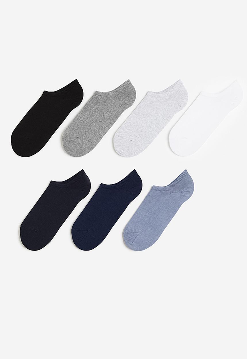 H&M - 7 pack trainer socks - multi
