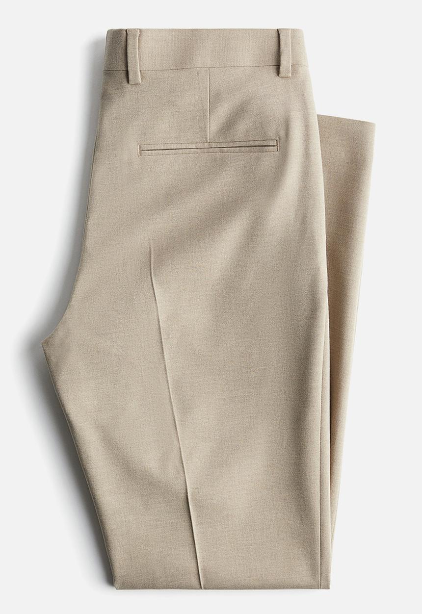 H&M - Slim fit suit trousers - beige