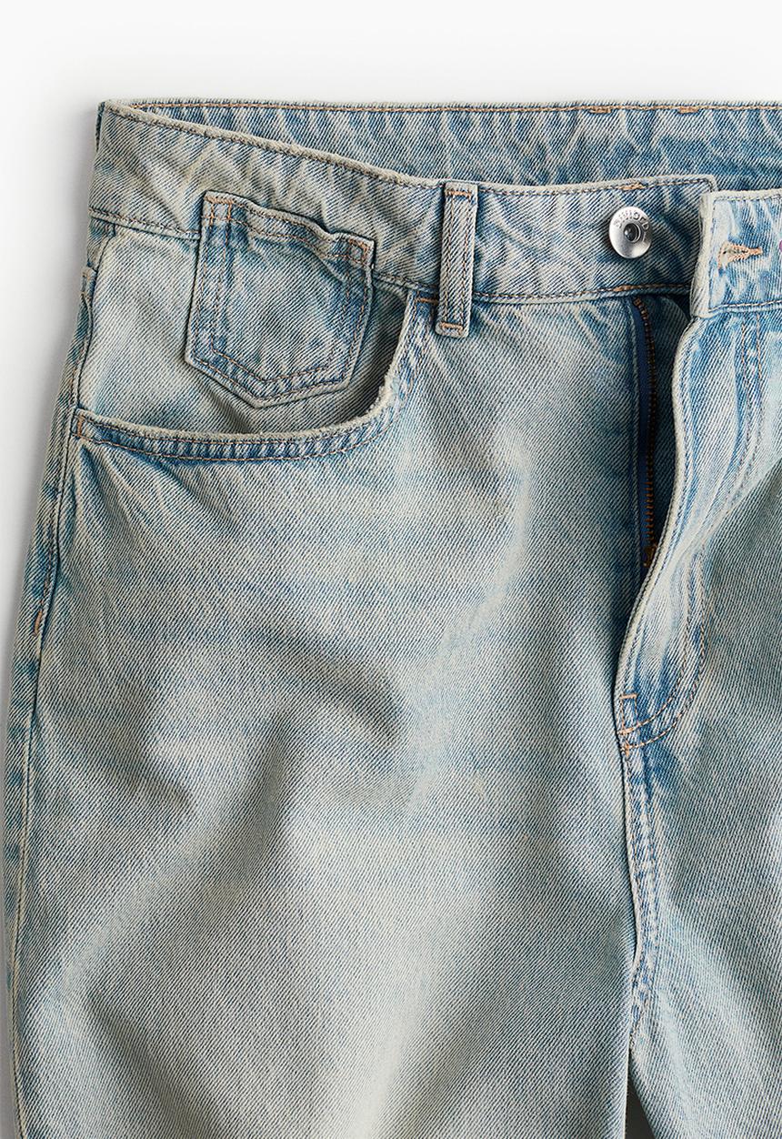 H&M - Baggy low jeans - light denim blue