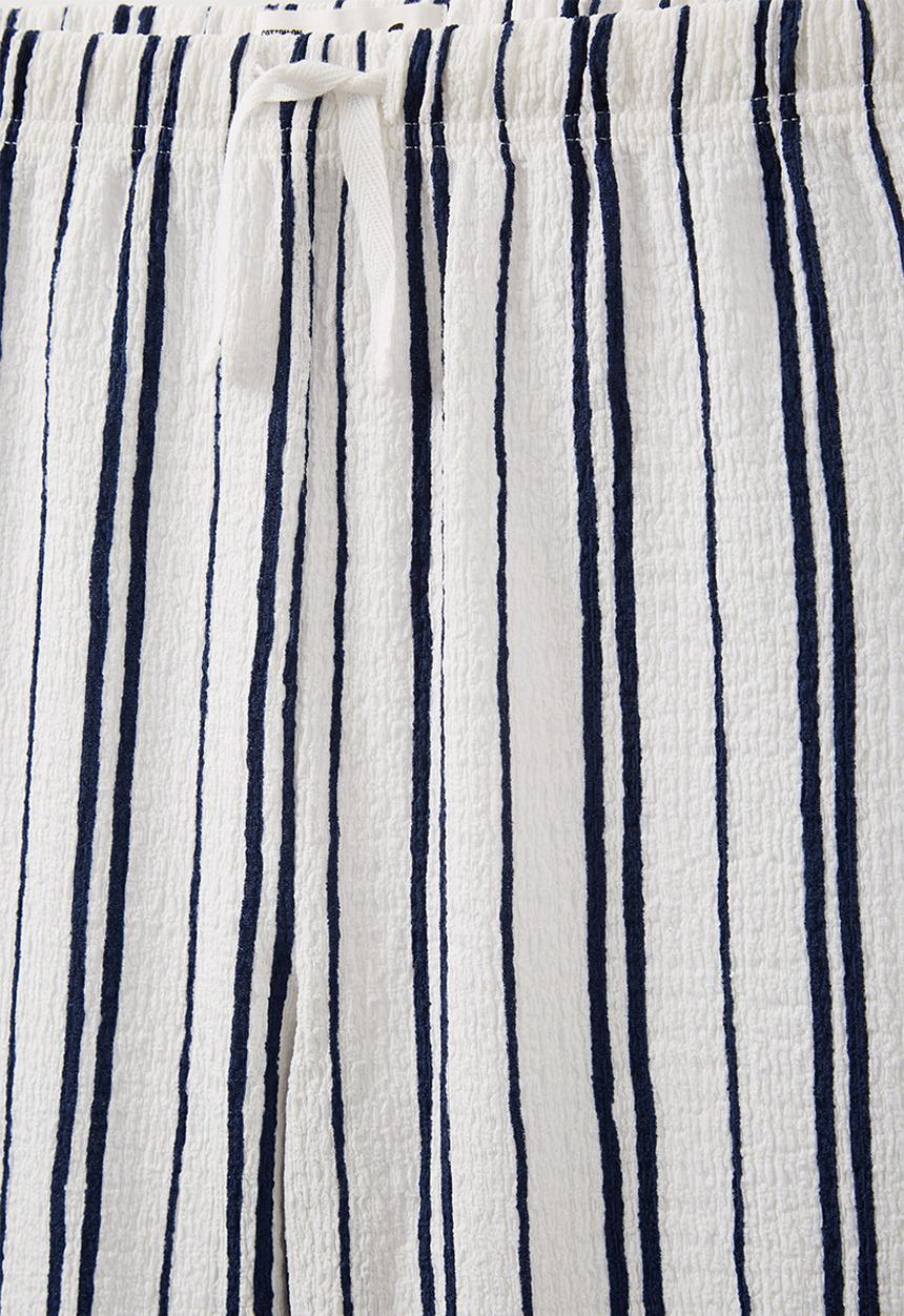 Cotton On - Hallie pant - in the navy/stripes