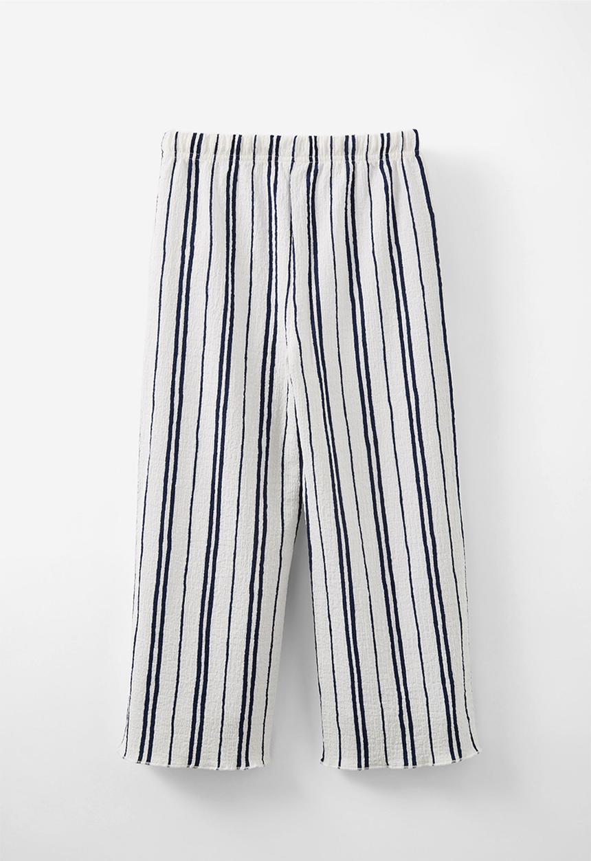Cotton On - Hallie pant - in the navy/stripes