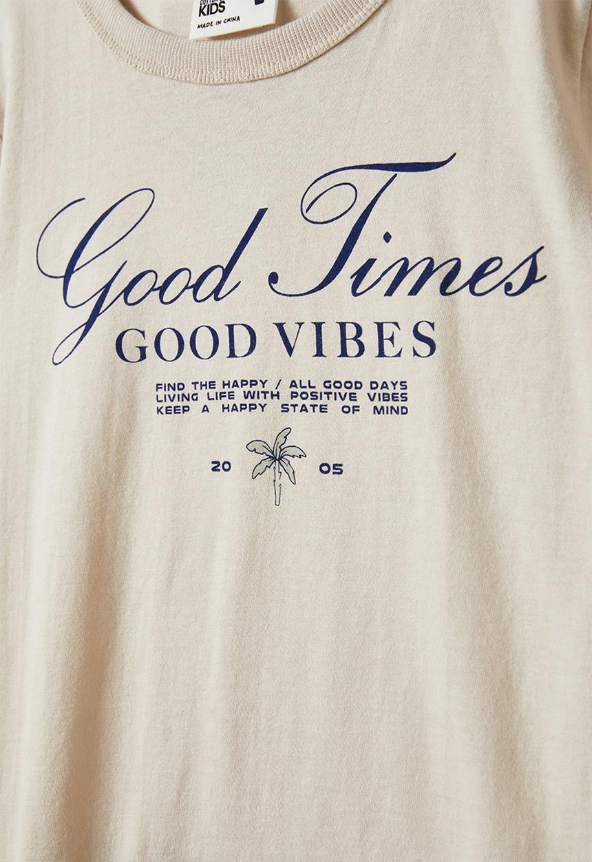 Cotton On - Calvin short sleeve pyjama set - rainy day/good times
