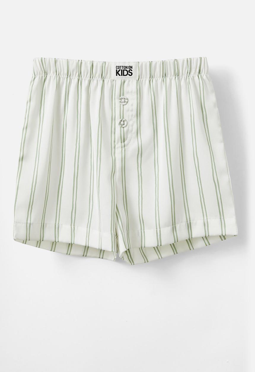 Cotton On - Calvin short sleeve pyjama set - rainy day/good times