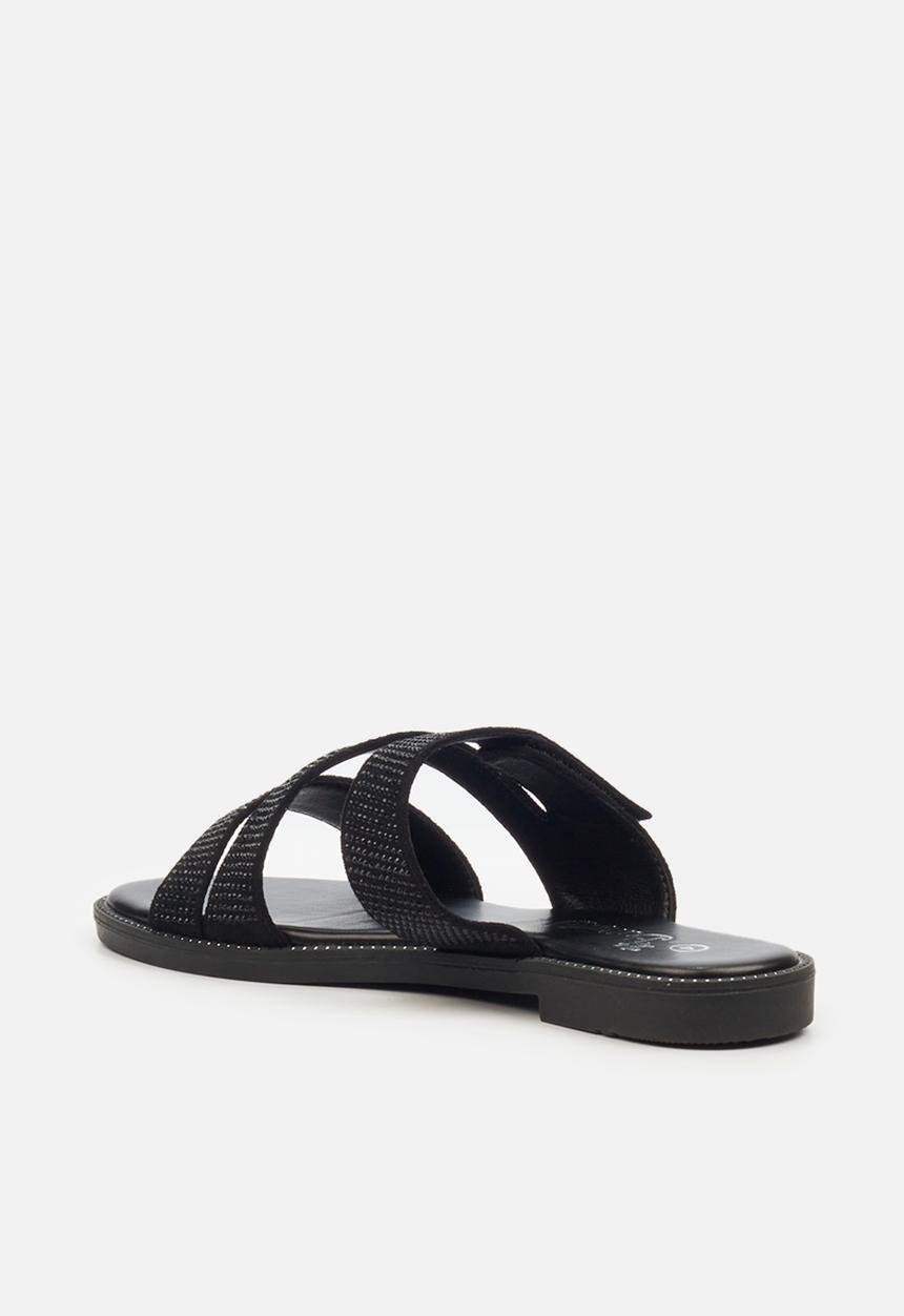 Butterfly Feet - Frost 11 slip-on - black
