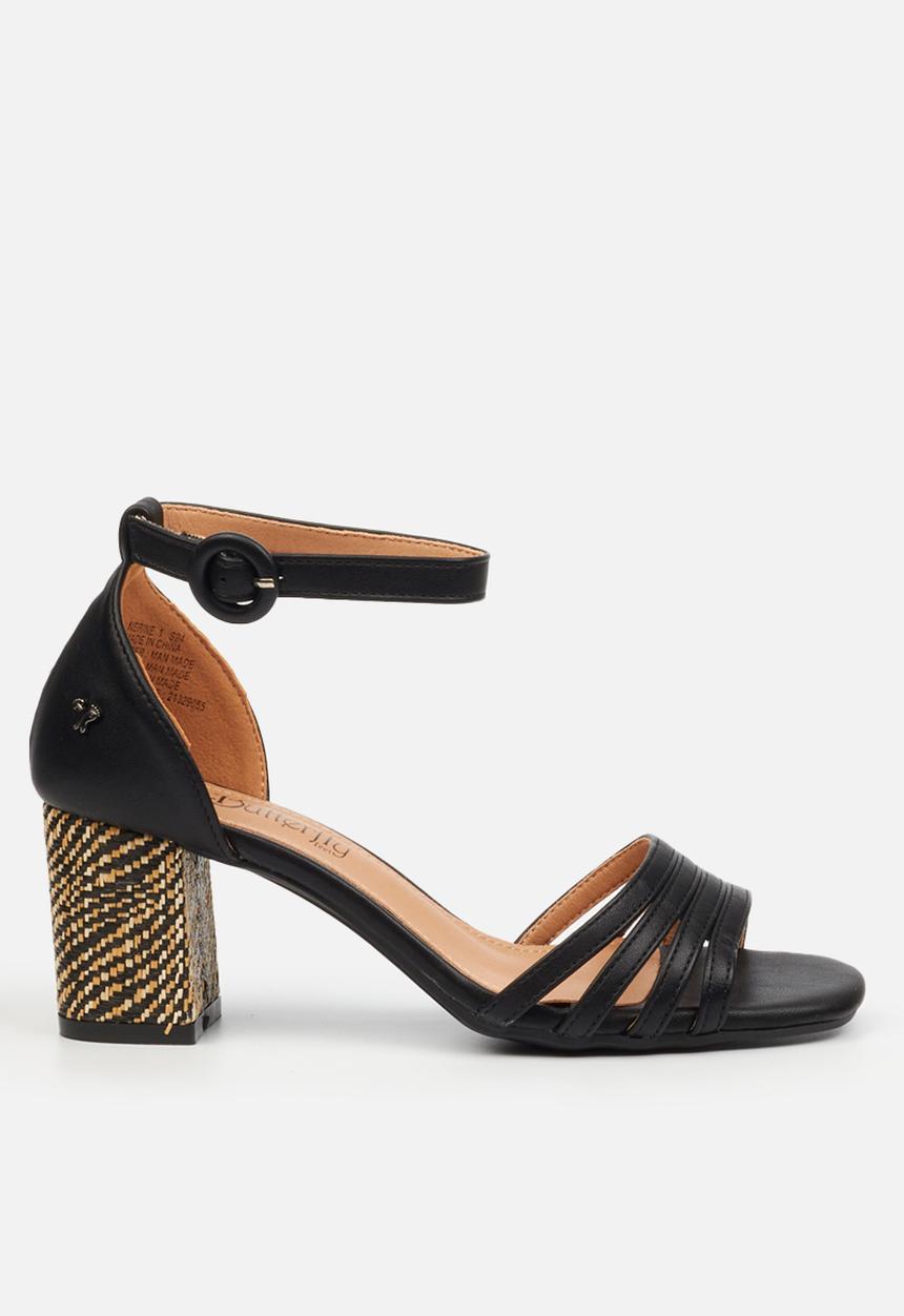 Butterfly Feet - Nerine 1 Block heel - black