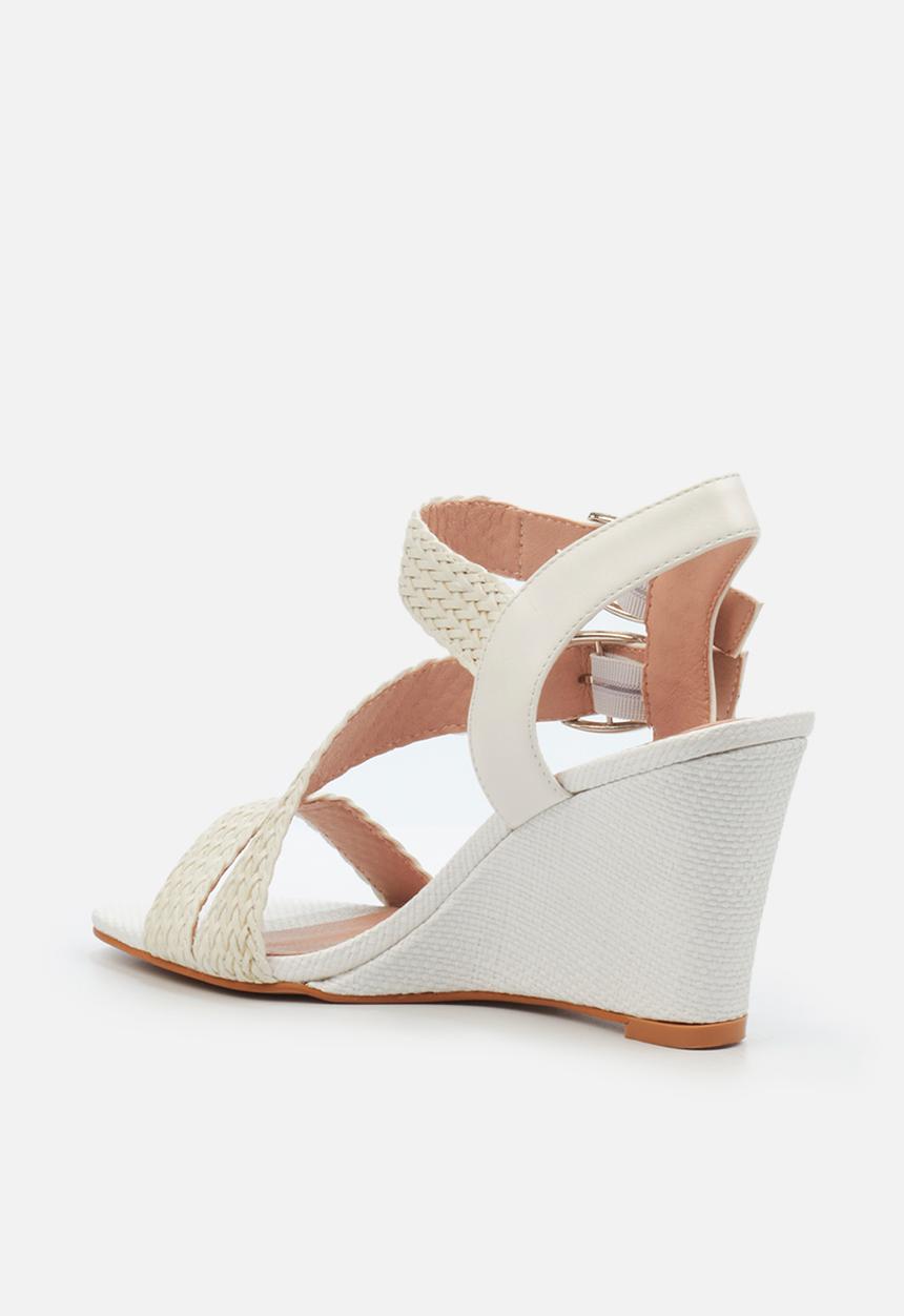 Butterfly Feet - Raeleen 1 wedge - white