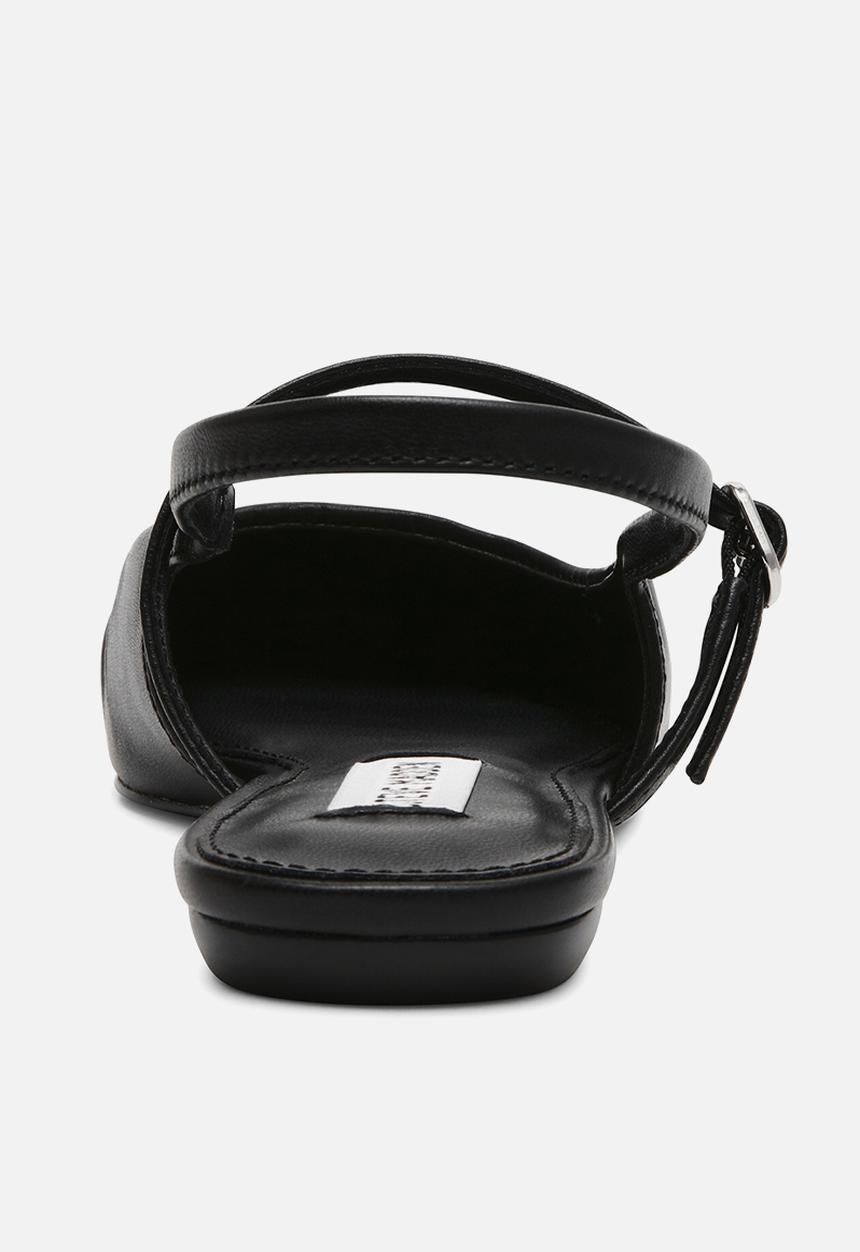 Steve Madden - Grand view slingback - black leather