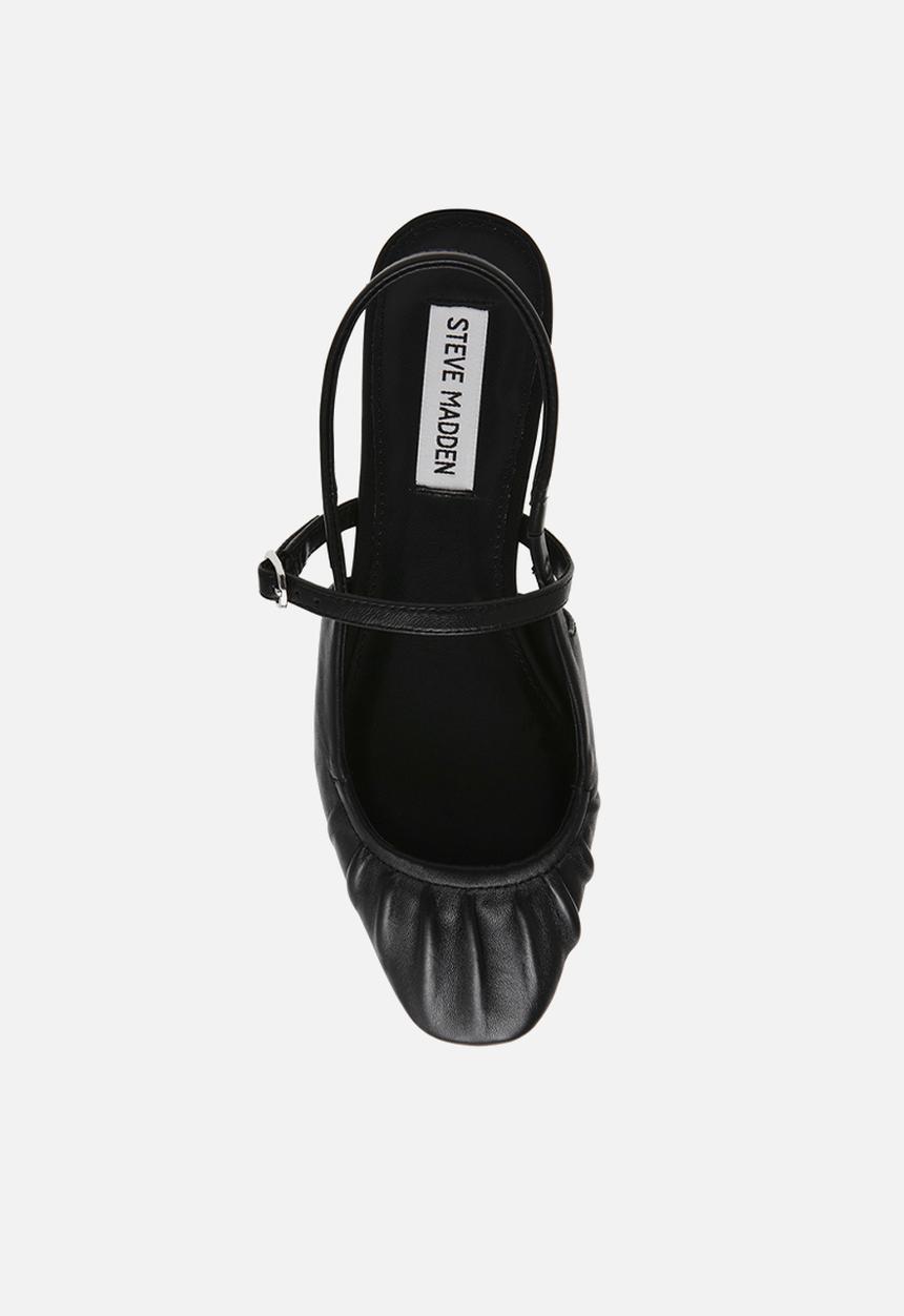 Steve Madden - Grand view slingback - black leather