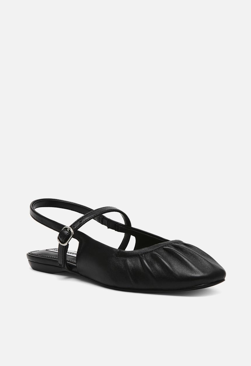Steve Madden - Grand view slingback - black leather