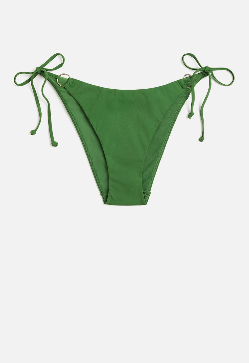 H&M - Tie tanga bikini bottoms - green